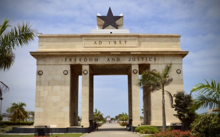 Black Star Gate in Accra, Ghana