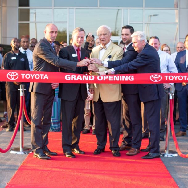 Jim Ellis Toyota Grand Opening ribbon cutting